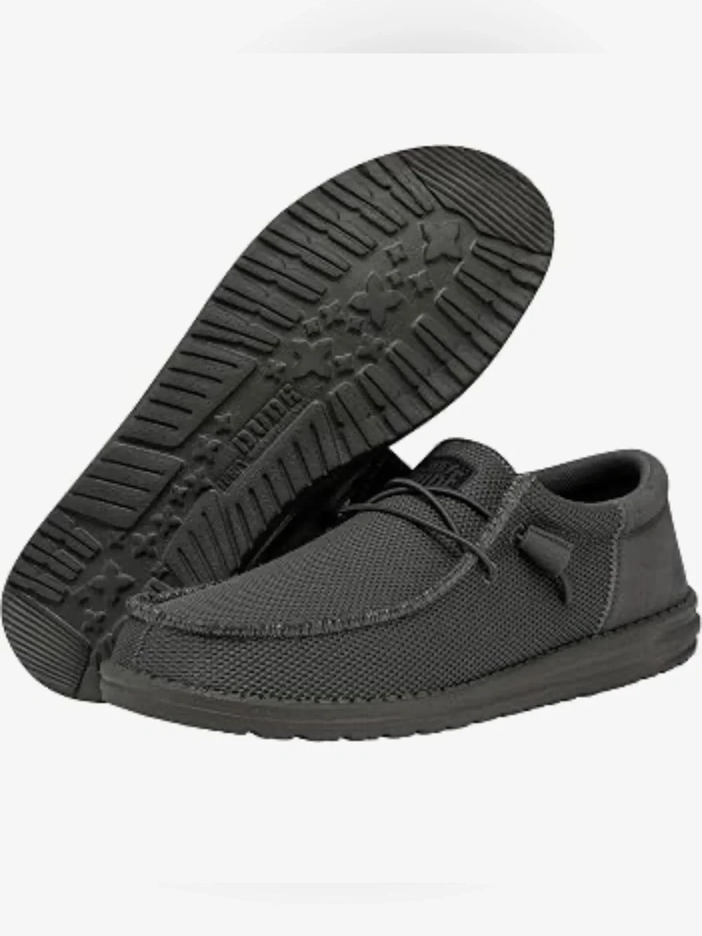HEYDUDE Men's Wally Funk Mono Comfortable and Light-Weight Slip-on Loafers